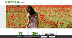 Desktop Screenshot of diatecgroup.com